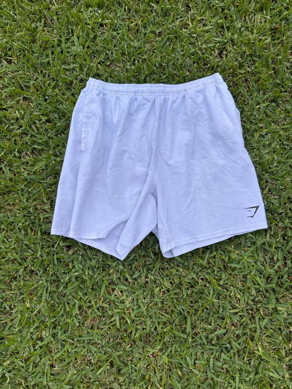 Gymshark Men Grey Arrival Unlined Shorts Size XXL (A35)
